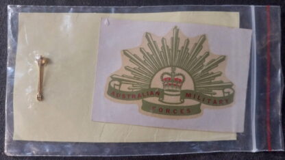 851 Be Forthright, Pin