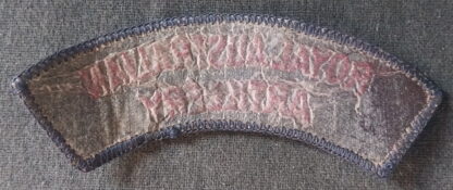 Royal Australian Artillery, Patch