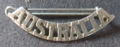 2 Australian Army Service Corps (AASC) – Shoulder Title Pair