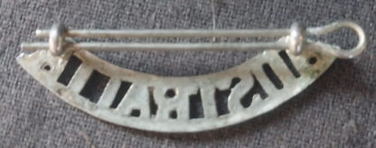 2 Australian Army Service Corps (AASC) – Shoulder Title Pair
