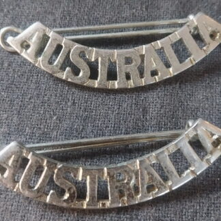 2 Australian Army Service Corps (AASC) – Shoulder Title Pair