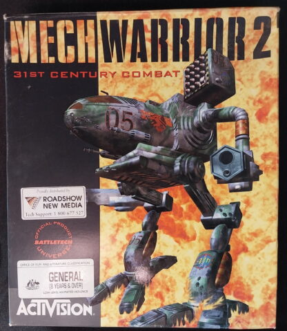PC, CD-ROM, MechWarrior 2, Activision