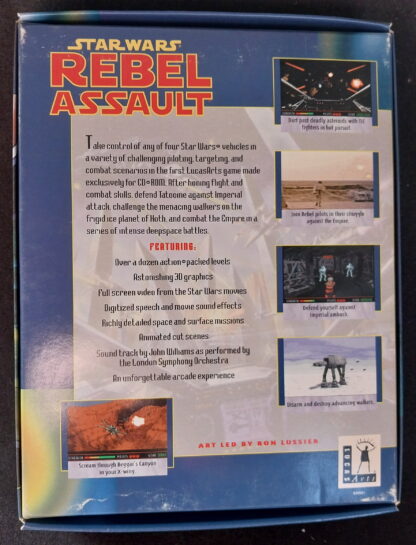 PC, CD-ROM, StarWars, Rebel Assault
