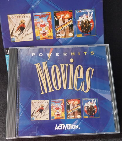 PC, CD-ROM, Movies, Rocketeer, Die Hard, Ghostbusters 2, Hare Raising Havoc