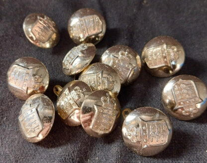 12 Army Buttons
