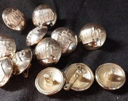 12 Army Buttons