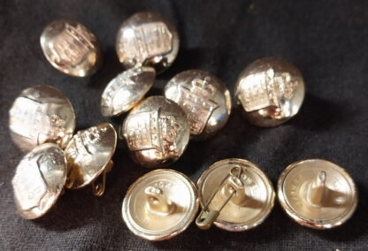 12 Army Buttons