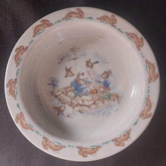 Vintage Royal Daulton Bunnykins Bowl
