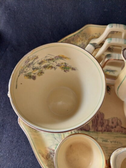 Royal Winton Grimwades England, 4070R, Yellow, Breakfast Set