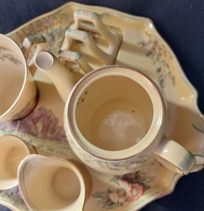 Royal Winton Grimwades England, 4070R, Yellow, Breakfast Set