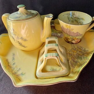 Royal Winton Grimwades England, 4070R, Yellow, Breakfast Set