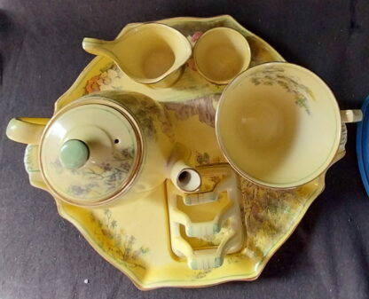 Royal Winton Grimwades England, 4070R, Yellow, Breakfast Set