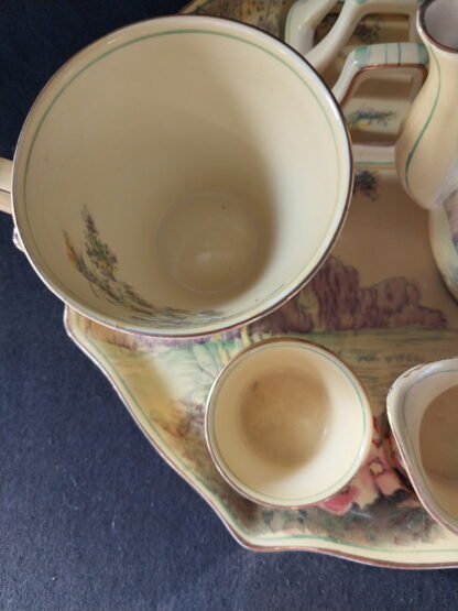 Royal Winton Grimwades England, 4070R, Yellow, Breakfast Set