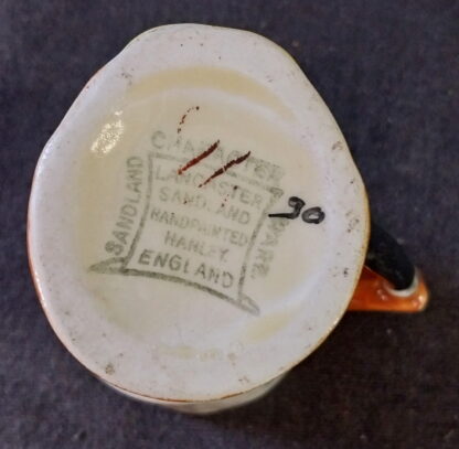 Sandland, Charagter Ware, Lancaster, Hand Painted, Hanley, England, Toby Jug
