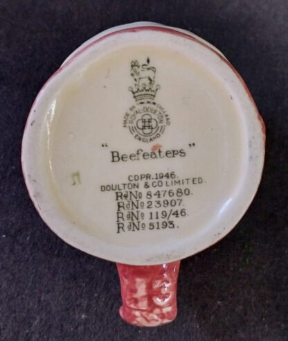 Royal Doulton, Beefeaters, Toby Jug