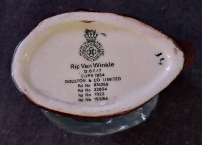 Royal Doulton, Rip Van Winkle, Small, Character, Toby Jug
