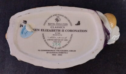 Royal Doulton, Classics, Queen Elizabeth II, Coronation, 2nd June 1953, Toby Jug, #359