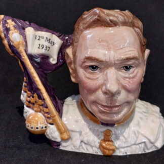 Royal Doulton, Classics, King George VI, Coronation, 12th May 1937, Toby Jug, #359