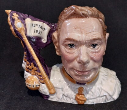 Royal Doulton, Classics, King George VI, Coronation, 12th May 1937, Toby Jug, #359