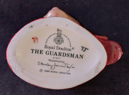 Royal Doulton, The Guardsman, Toby Jug