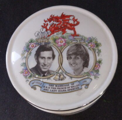 Sadler, England, 29th July 1981, Marriage of Prince Charles to Lady Diana, Lidded Bowl