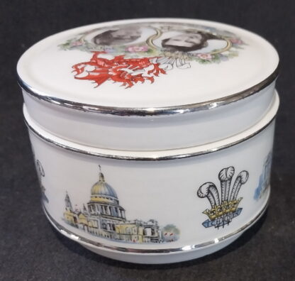 Sadler, England, 29th July 1981, Marriage of Prince Charles to Lady Diana, Lidded Bowl
