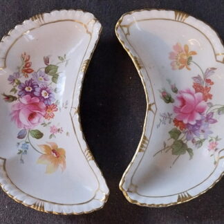 Royal Crown Derby Crescent Dish Derby Posies