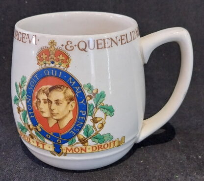 Myott Staffordshire, England, Coronation of King George VI, Queen Elizabeth, Cup