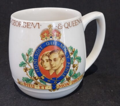 Myott Staffordshire, England, Coronation of King George VI, Queen Elizabeth, Cup