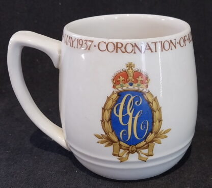 Myott Staffordshire, England, Coronation of King George VI, Queen Elizabeth, Cup