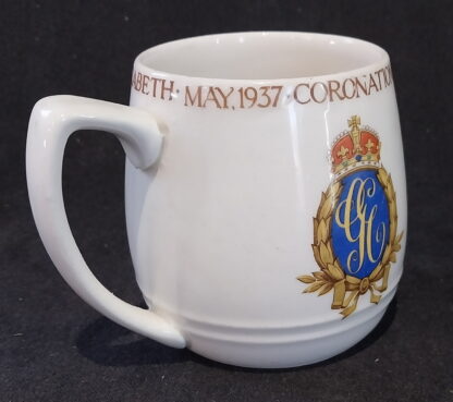 Myott Staffordshire, England, Coronation of King George VI, Queen Elizabeth, Cup