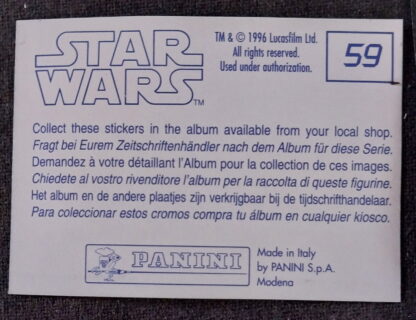 Star Wars Collector cards, Many unopened