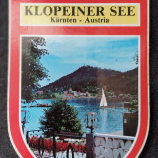 Klopeiner See, Karnten, Austria, Sticker