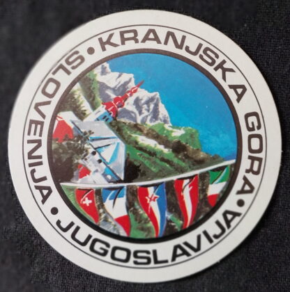 Kranjska Gora, Jugoslavija, Slovenija, Sticker