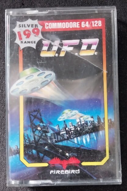 Commodore 64, C64, Game, Data Cassette, UFO