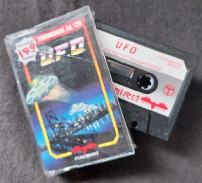 Commodore 64, C64, Game, Data Cassette, UFO