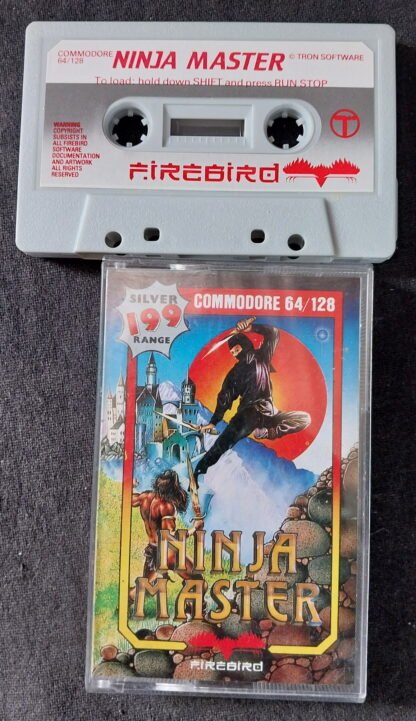 Commodore 64, C64, Game, Data Cassette, Ninja Master