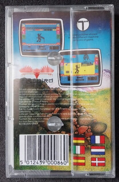 Commodore 64, C64, Game, Data Cassette, Ninja Master
