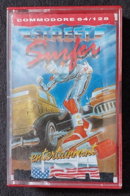 Commodore 64, C64, Game, Data Cassette, Street Surfer