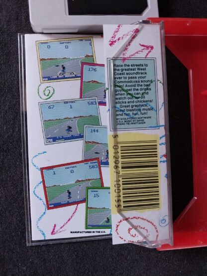 Commodore 64, C64, Game, Data Cassette, Street Surfer