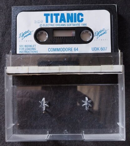 Commodore 64, C64, Game, Data Cassette, Titanic