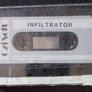 Commodore 64, C64, Game, Data Cassette, Infiltrator