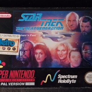 Super Nintendo, Game, Cartridge, Star Trek, STNG