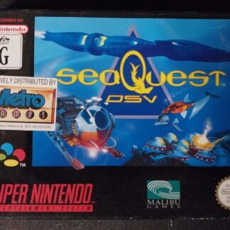 Super Nintendo, Game, Cartridge, Sea Quest DSV