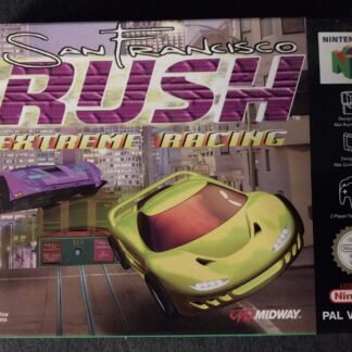 Super Nintendo, Game, Cartridge, Rush Extreme Racing