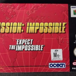 Super Nintendo, Game, Cartridge, Mission Impossible, Expect the Impossible