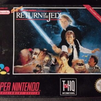 Super Nintendo, Game, Cartridge, Star Wars, Return of the Jedi
