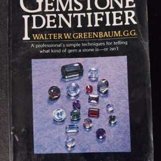 The Gemstone Identifier, Walter W. Greenbaum.GG, Book