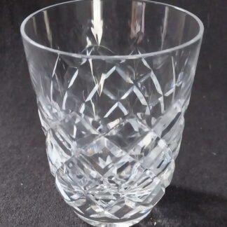 Crystal Tumblers, 8.3cm Tall