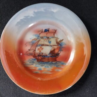 Victoria, Czechoslovakia, Boat Side Plate